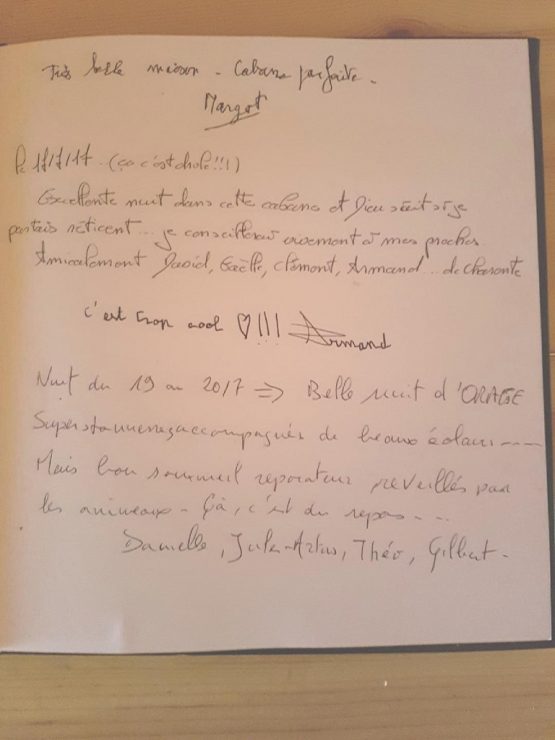 Hébergement insolite juillet 2017