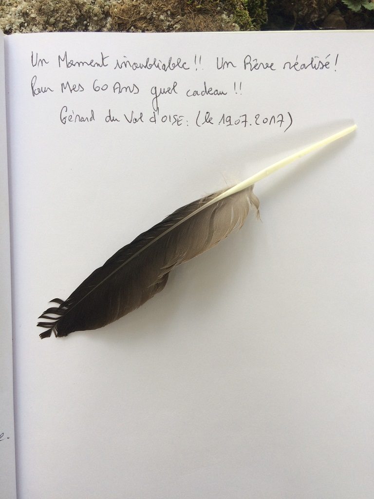 Vol en ULM avec les bernaches 19.07.2017