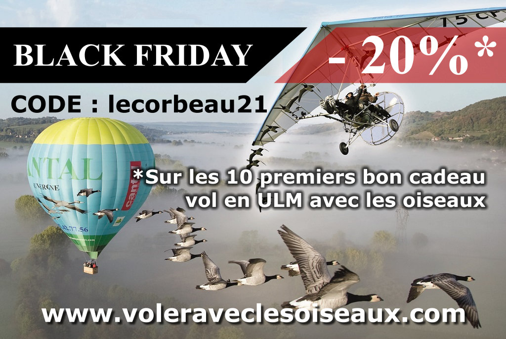 Blac Friday Vol en ULM oies promo