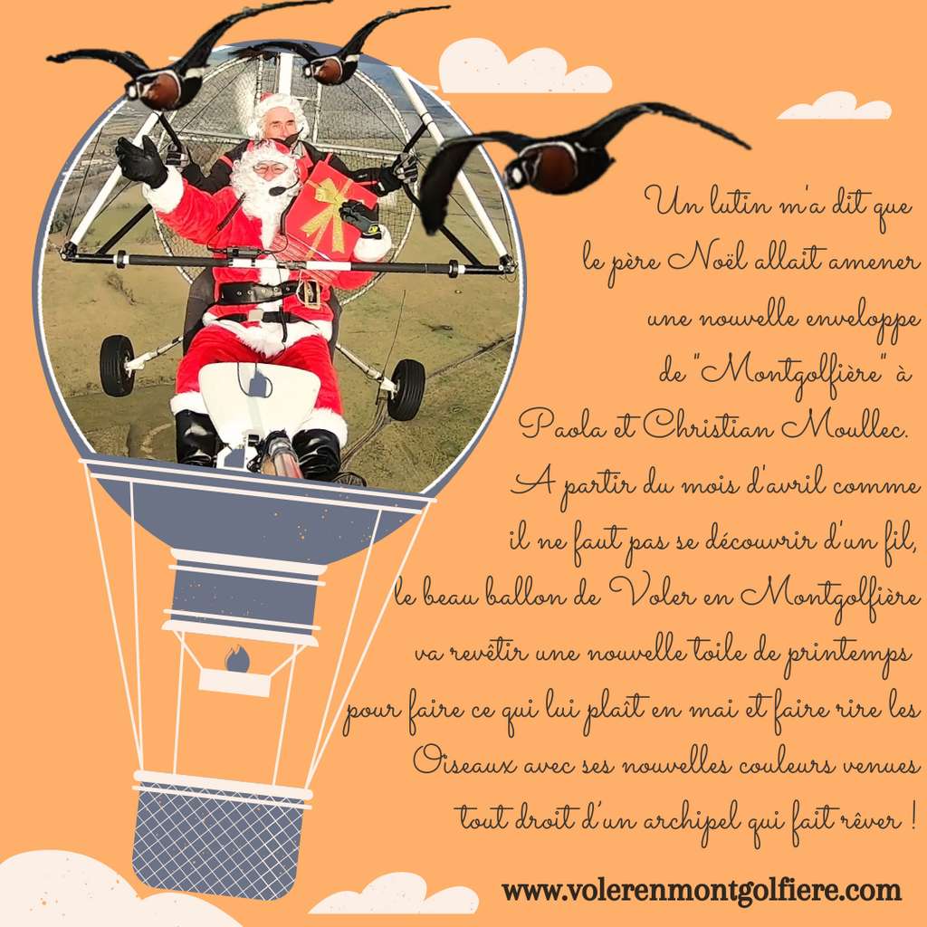 Prochaine voile montgolfière