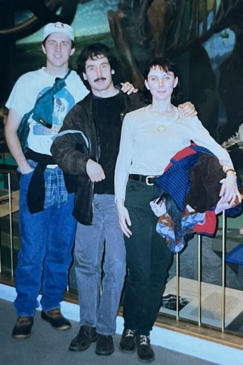 Kirk Goolsby avec Christian et Paola Moullec