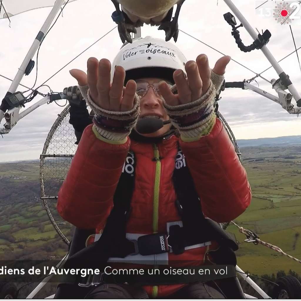 JT13h FRANCE2 VOLER AVEC LES OISEAUX de C. MOULLEC