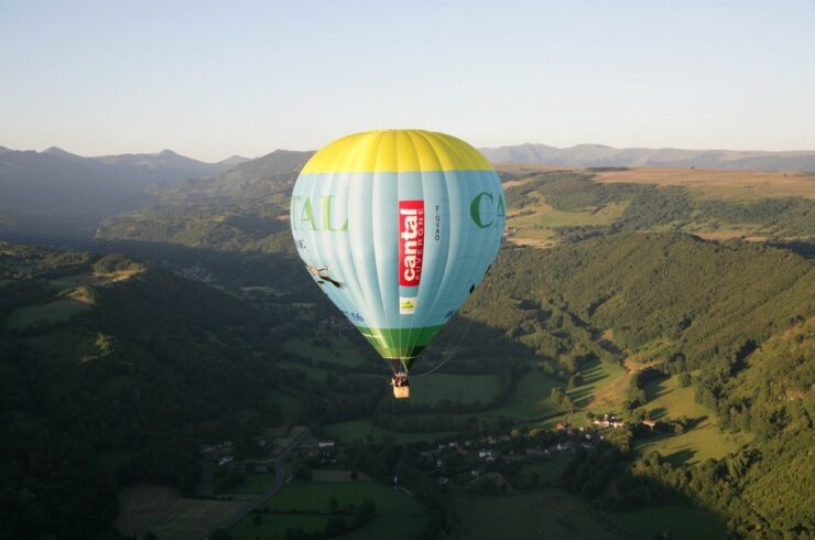 Montgolfière Cantal Auvergne Rhône Alpes